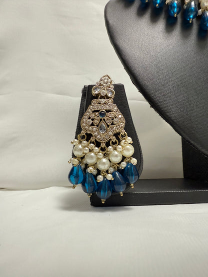 Blue Party Necklace 43