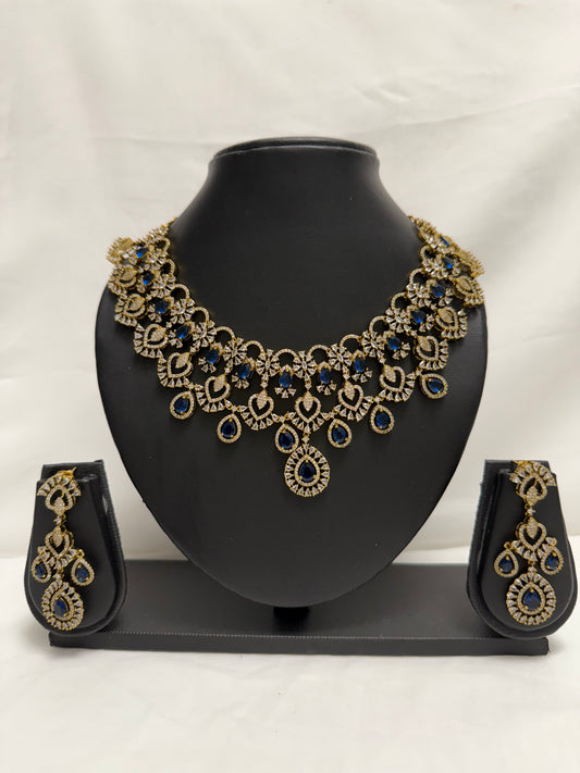 Blue Party Necklace 28