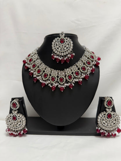 Red Party Necklace 16