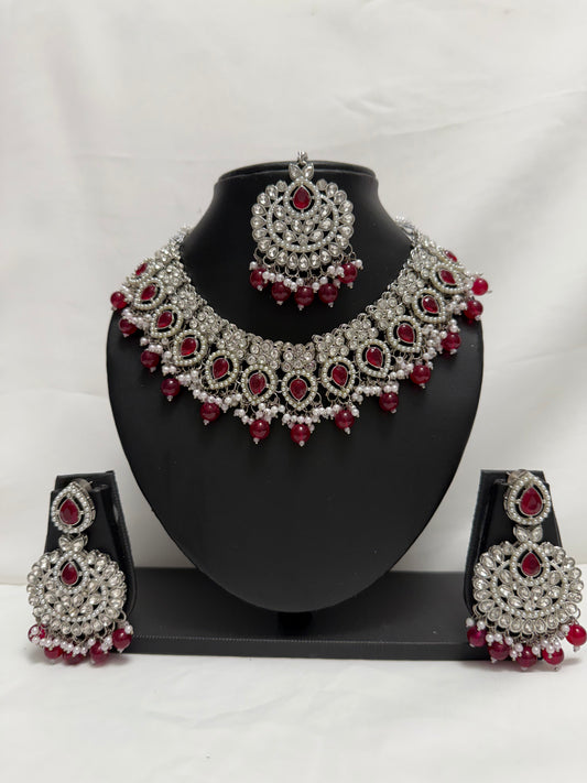 Red Party Necklace 16