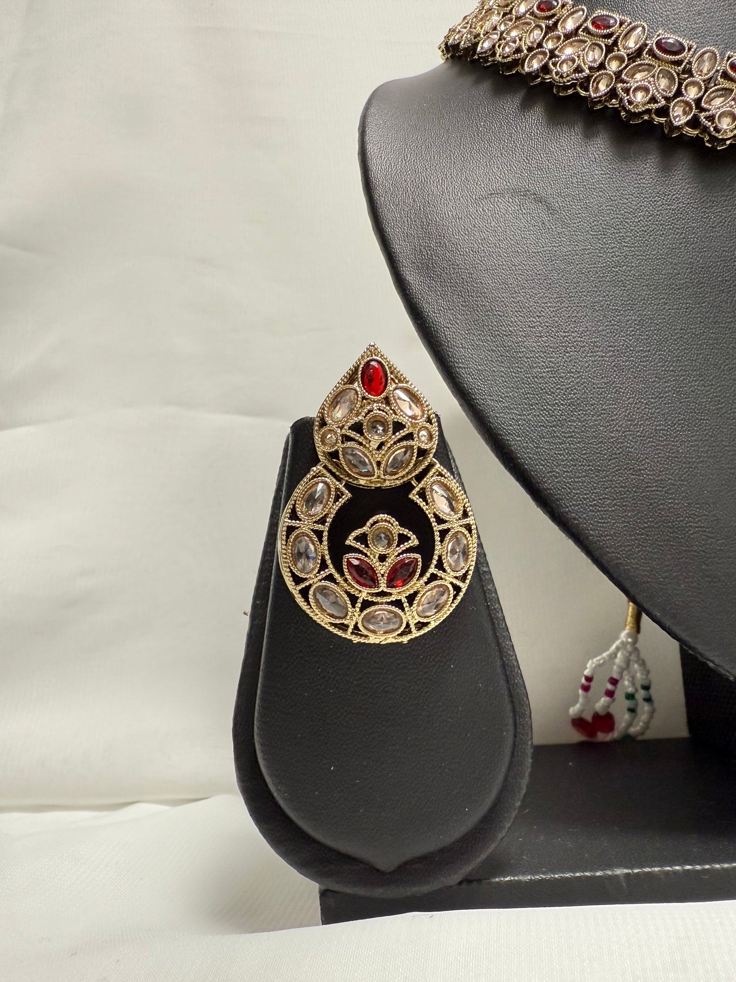 Red Party Necklace 30