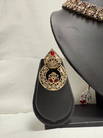 Red Party Necklace 30