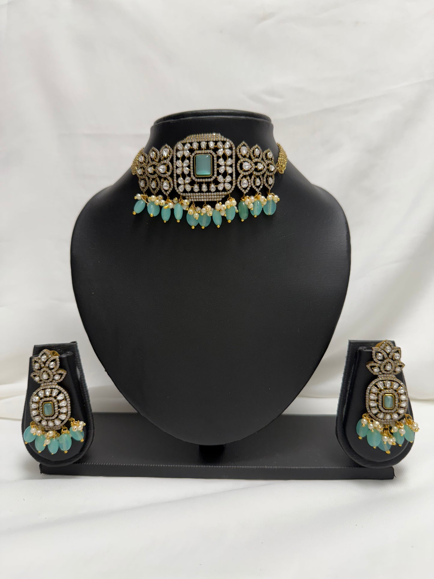 Blue Traditional Choker 67