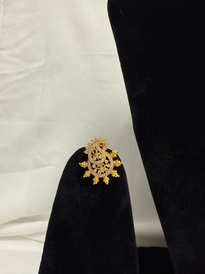 Gold Traditional Necklace 115