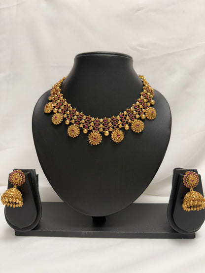 Purple Traditional Necklace 47