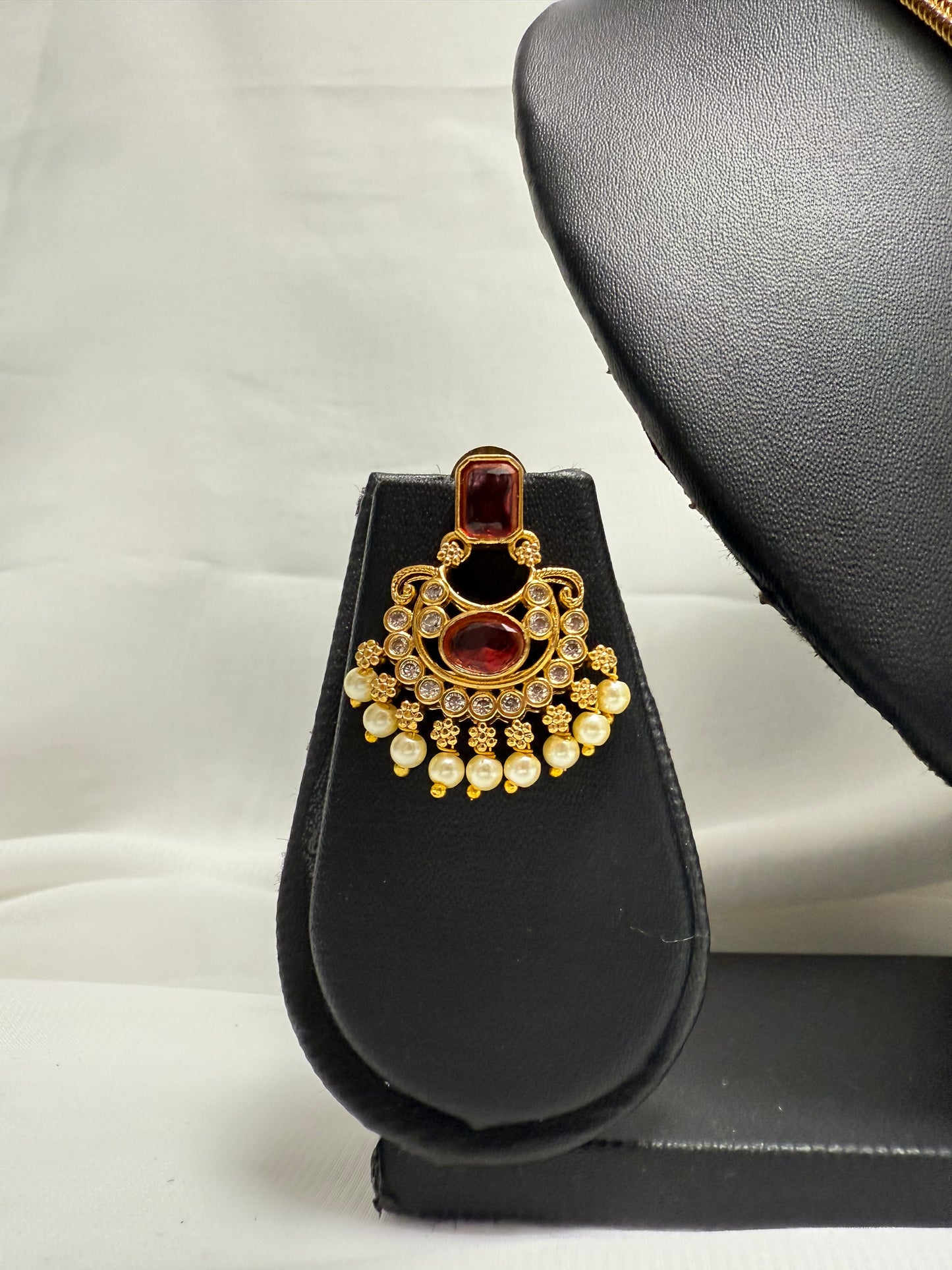 Red Traditional Necklace 116