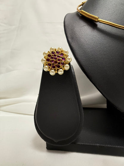 Gold Traditional Necklace 100