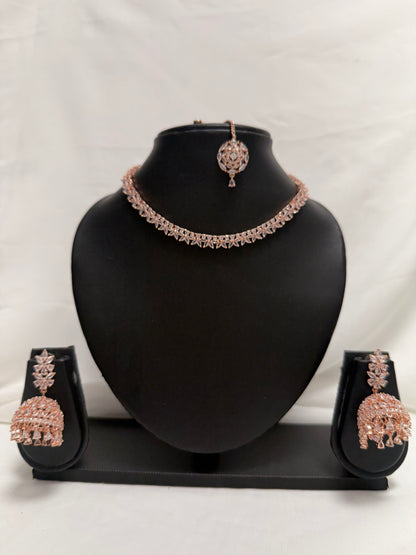 Rose Gold Party Necklace 34
