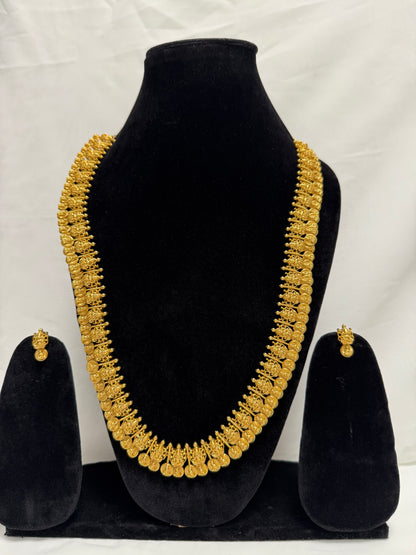 Gold Traditional Necklace 122