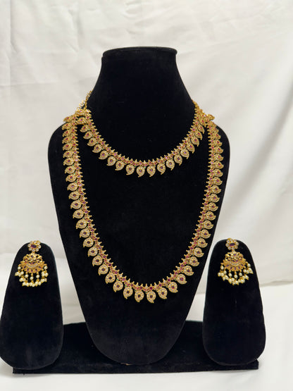 Gold Traditional Necklace 127