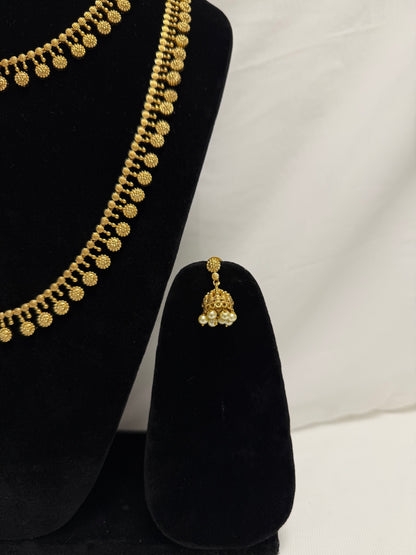 Gold Traditional Necklace 133