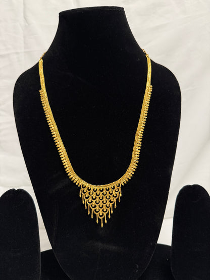 Gold Traditional Necklace 128
