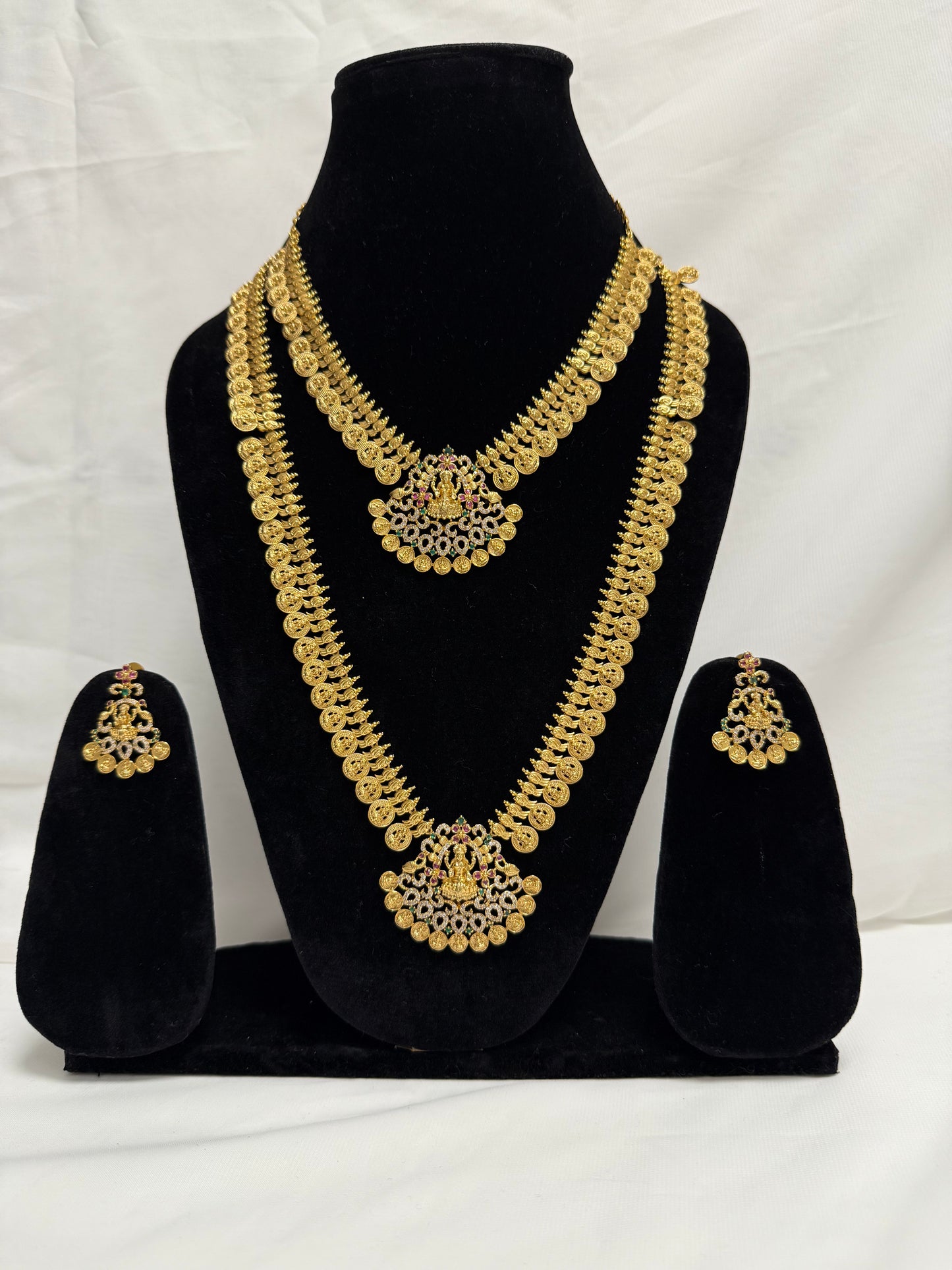 Gold Traditional Necklace 129