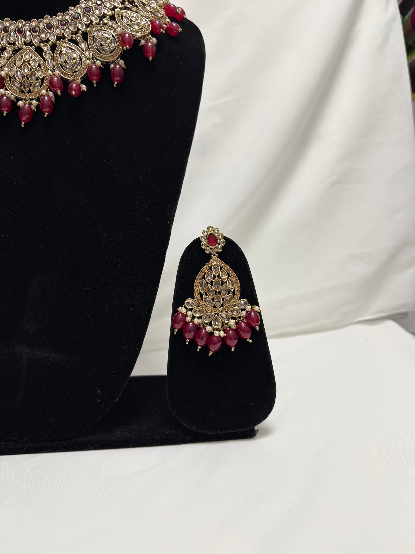 Red Party Necklace 205