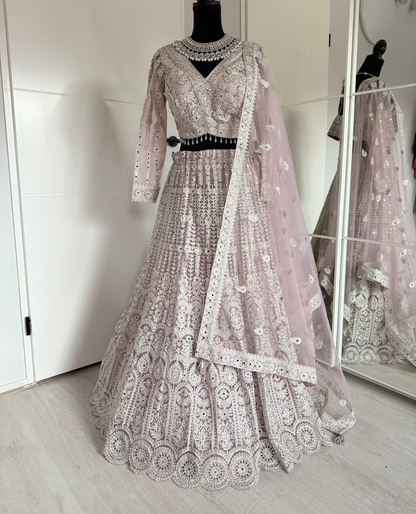 Majestic Elegance Fully Stitched Lehenga