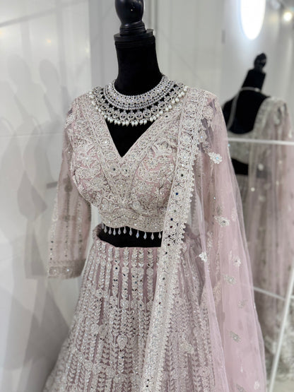 Majestic Elegance Fully Stitched Lehenga