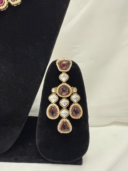 Purple Party Necklace 207