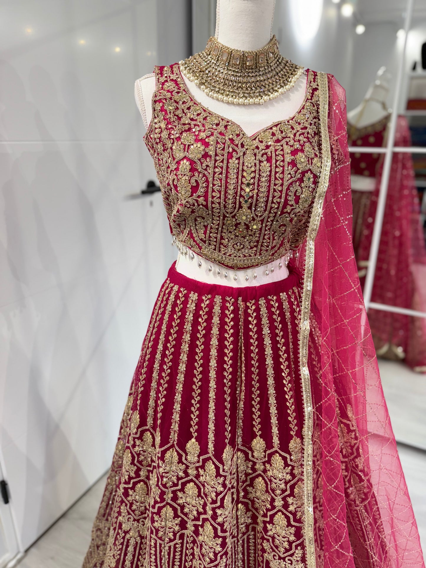 Opulent Dreams Fully Stitched Lehenga