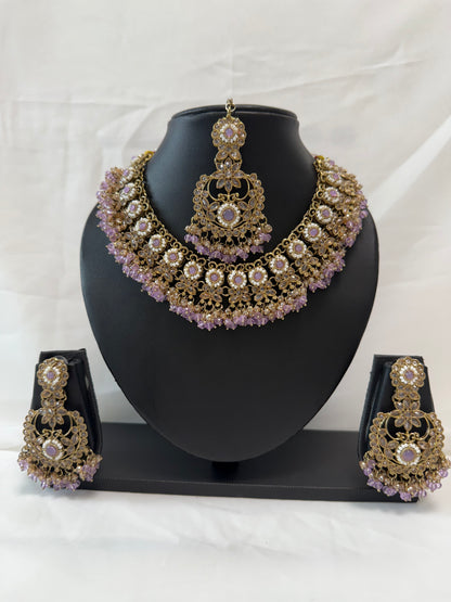 Purple Party Necklace 193