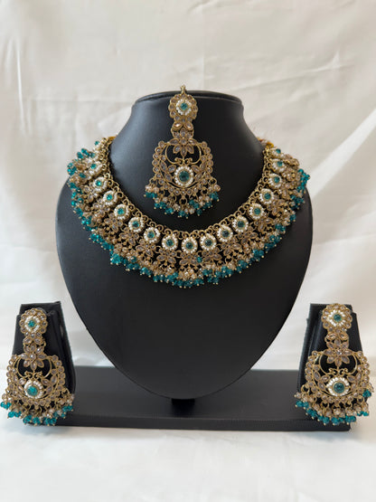 Turquoise Party Necklace 192