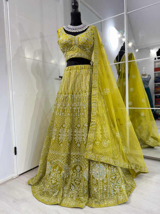 Royal Radiance Fully Stitched Lehenga