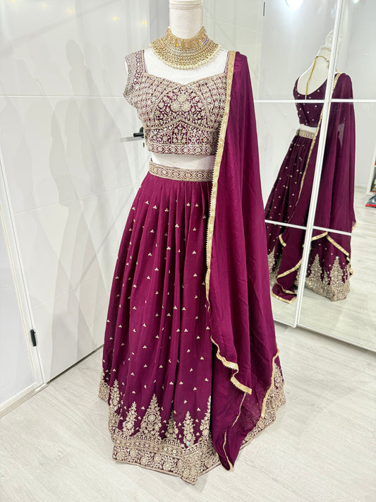 Eternal Grace Fully Stitched Lehenga