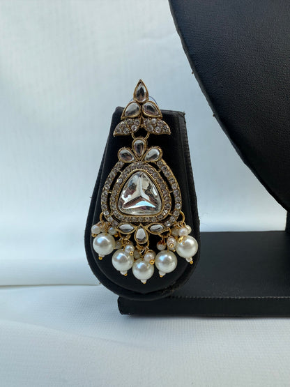 Gold Party Necklace 216