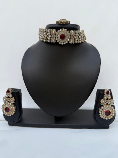 Red Party Chocker 215