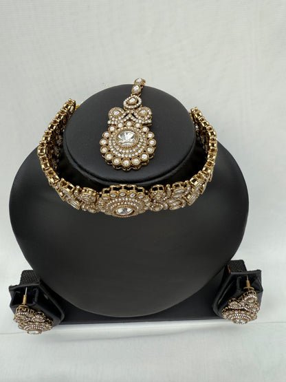 Gold Party Chocker 217