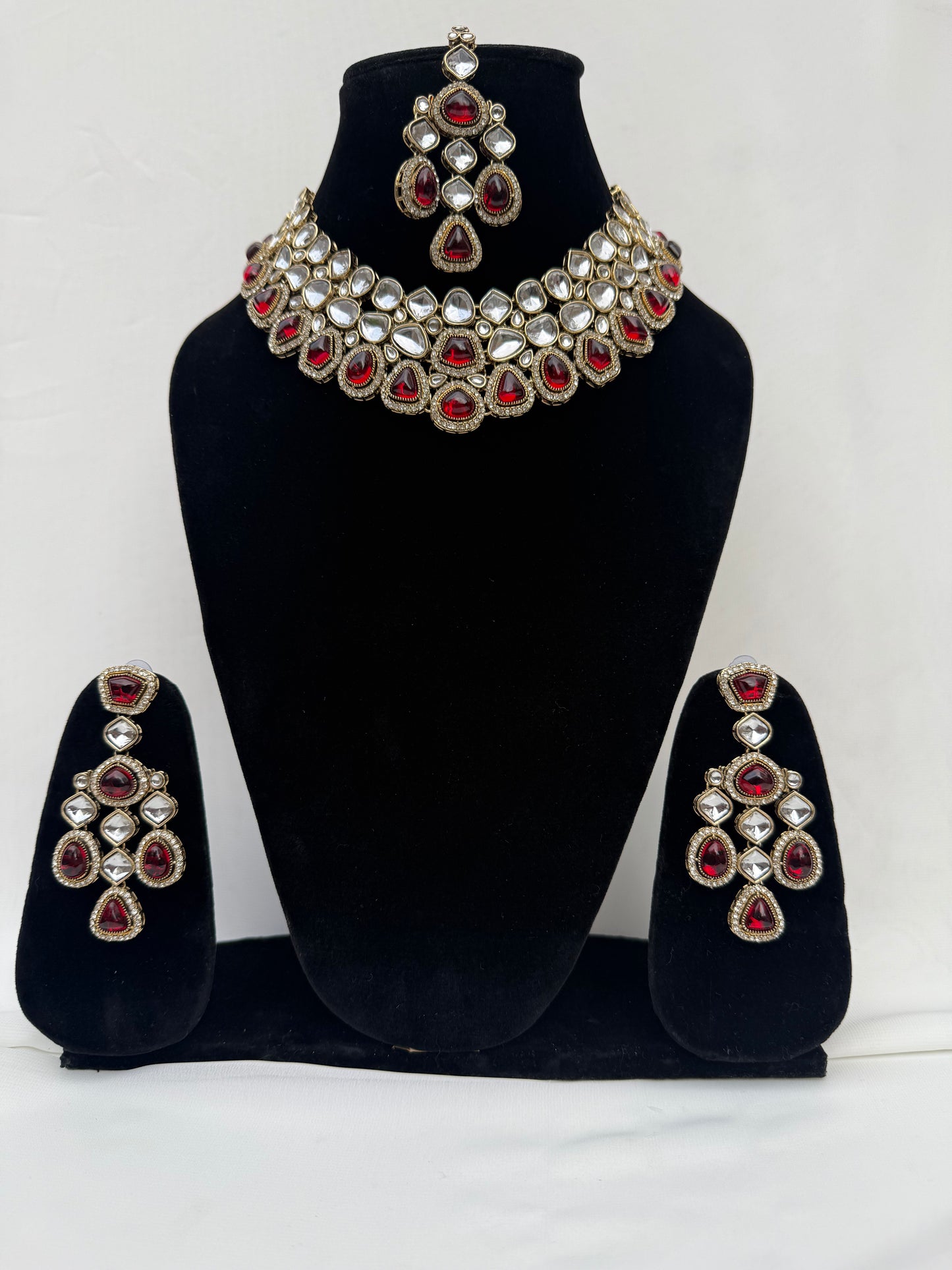 Red Party Necklace 221