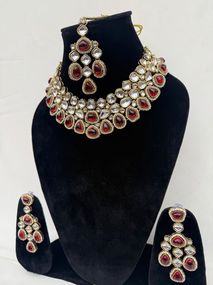 Red Party Necklace 221