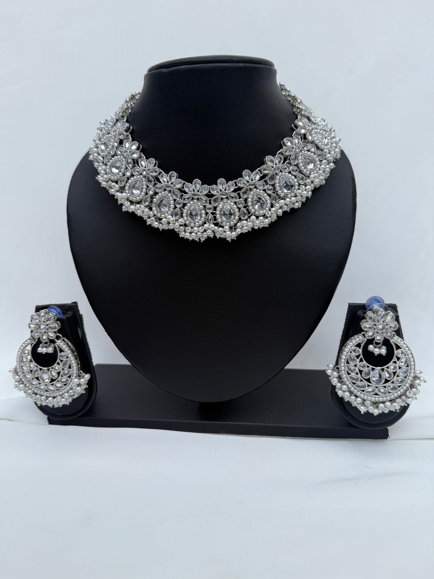 Silver Party Necklace 222