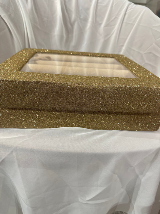 Gold Bangles storage box 4 rows