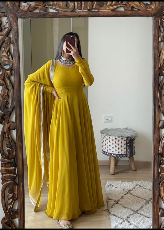 Yellow Salwar