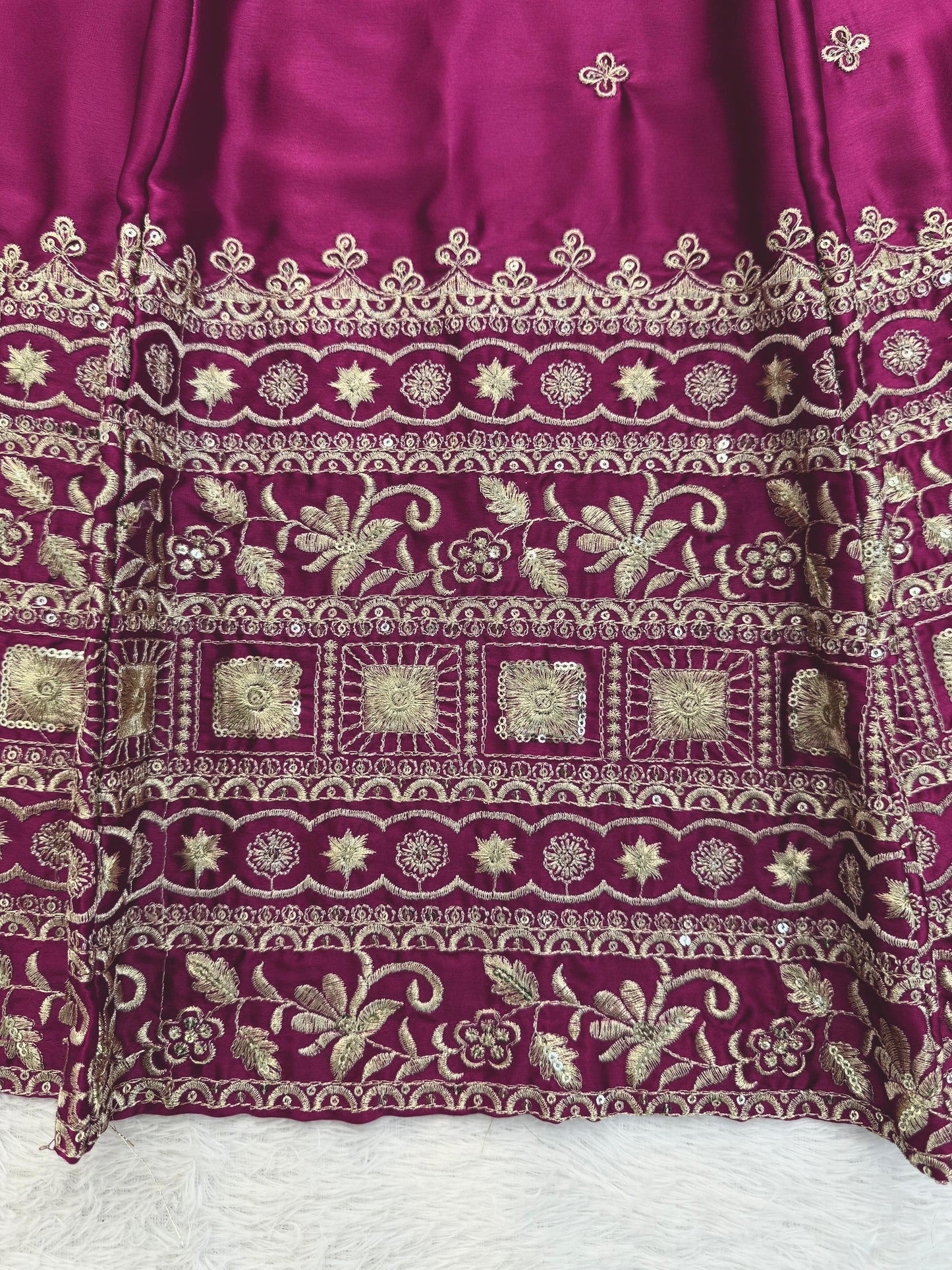Lisha Unstitched Lehenga Pink