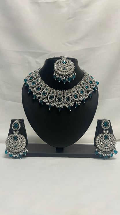 Blue Party Necklace 96