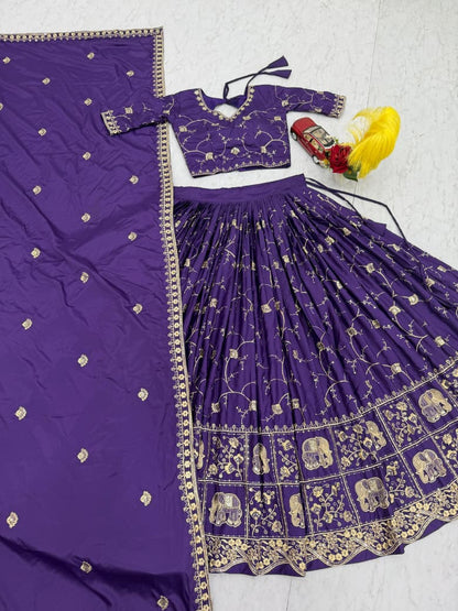 Tira Fully Stitched Purple