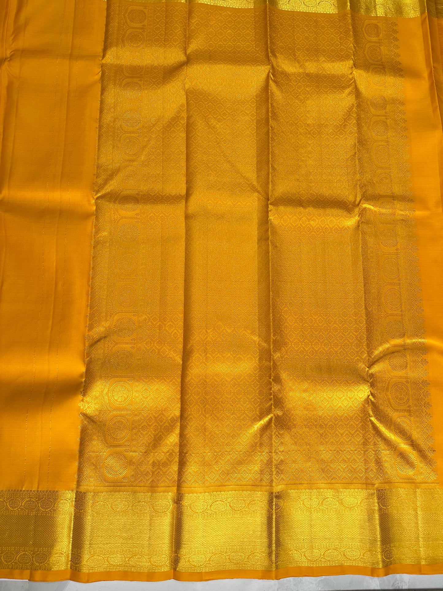 Kanchipuram Saree Yellow