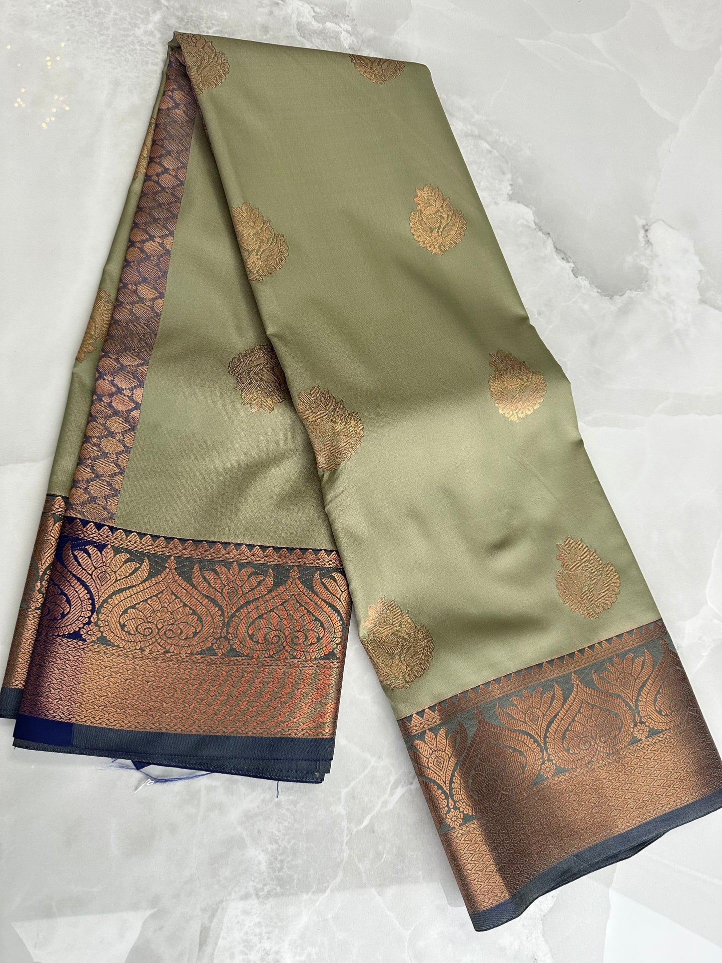 Silk Saree Green