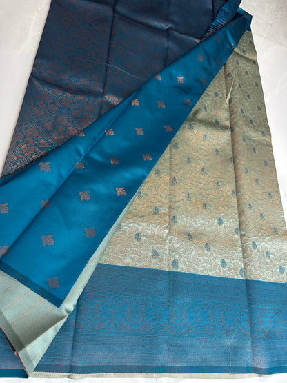 Valkalam Silk Saree Blue