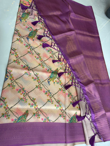 Kubera Pattu Purple