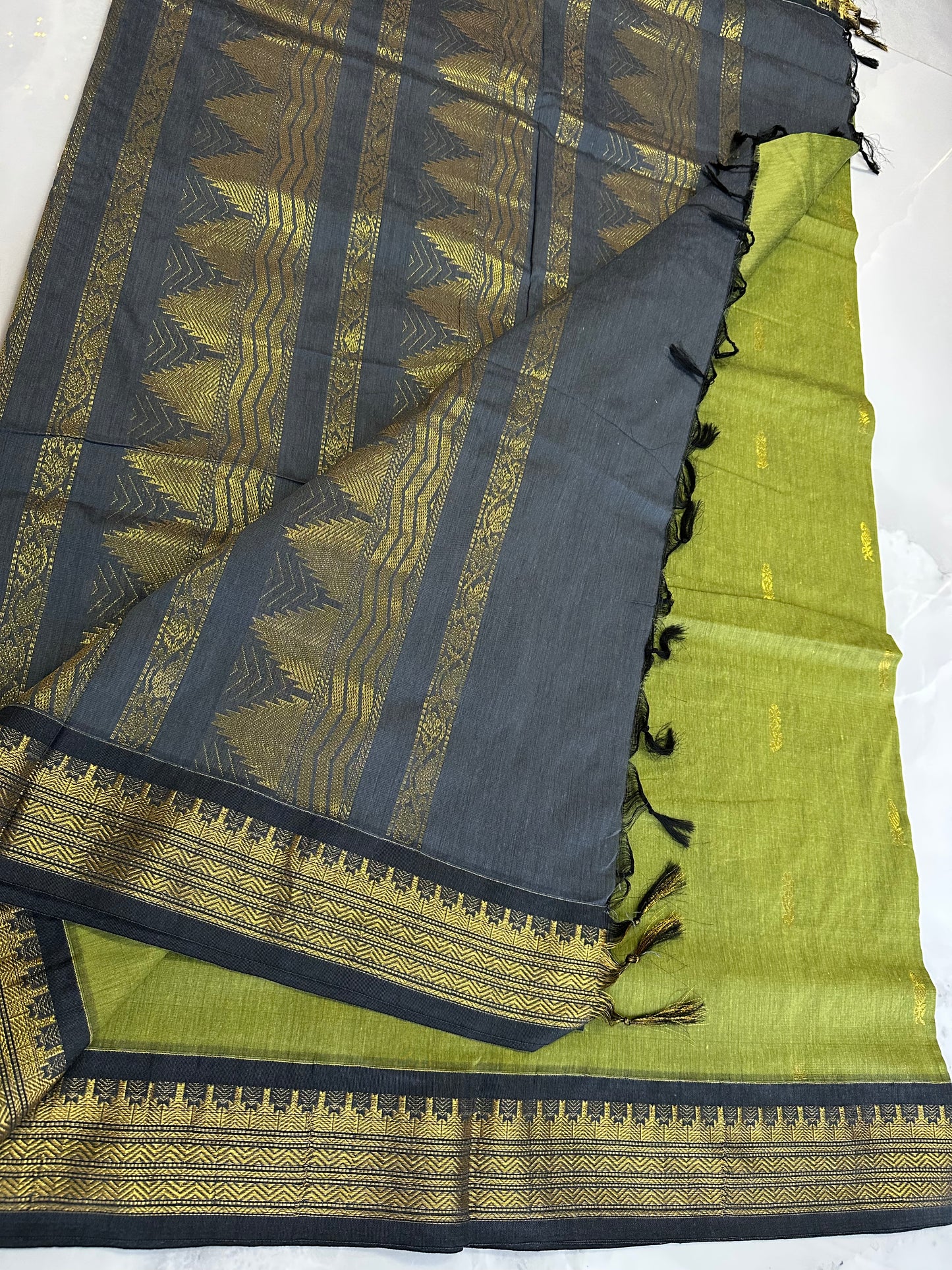 Kalyani Cotton Green