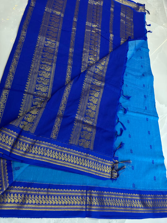 Kalyani Cotton Blue