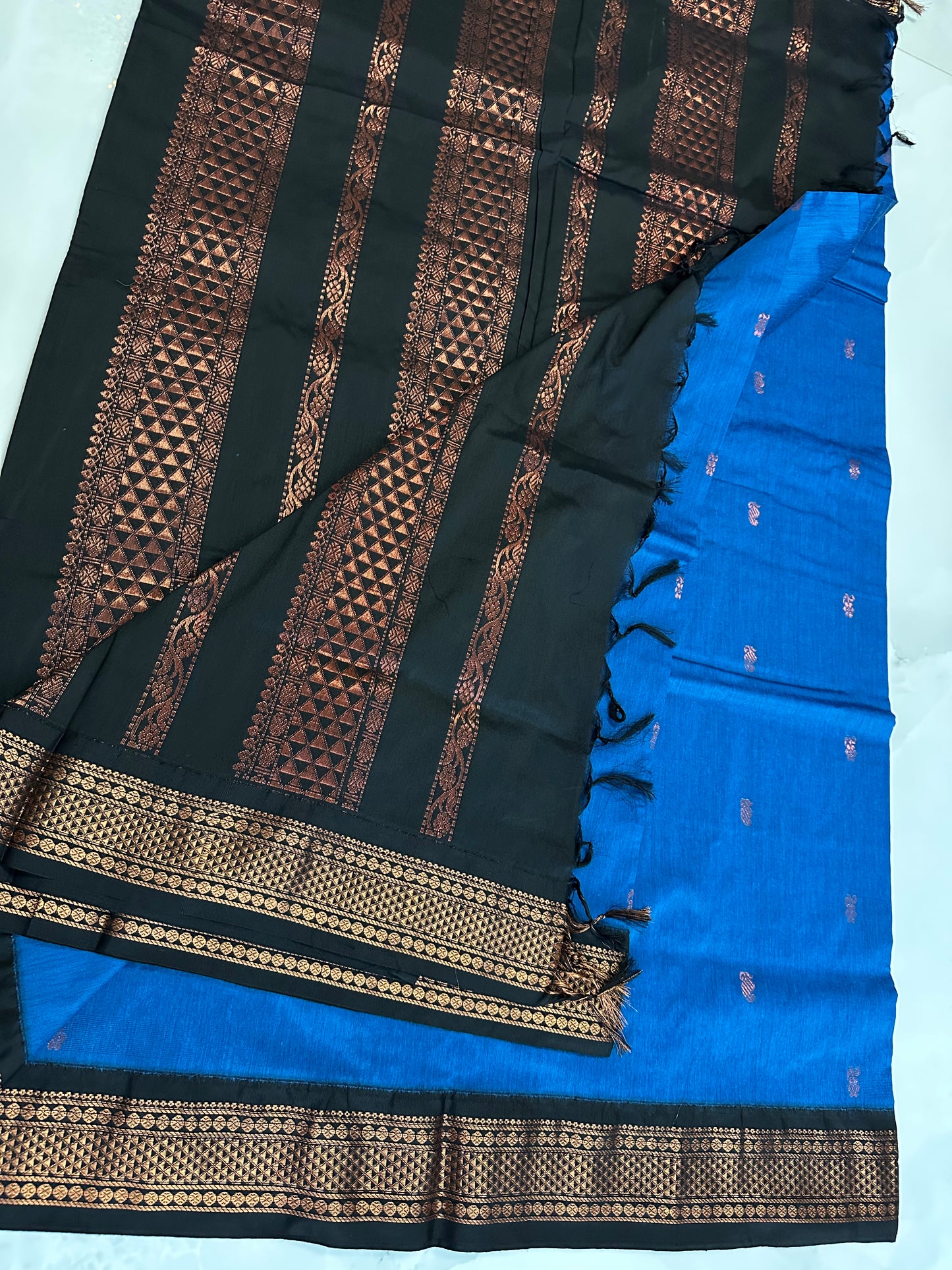 Kalyani Cotton Blue