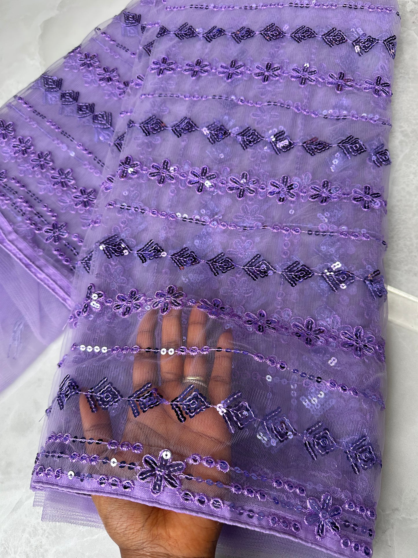 Party Saree Purple