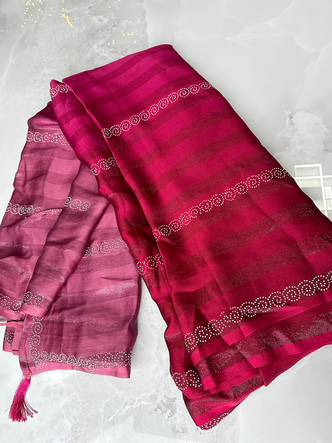 One Minute Saree Pink/Rose