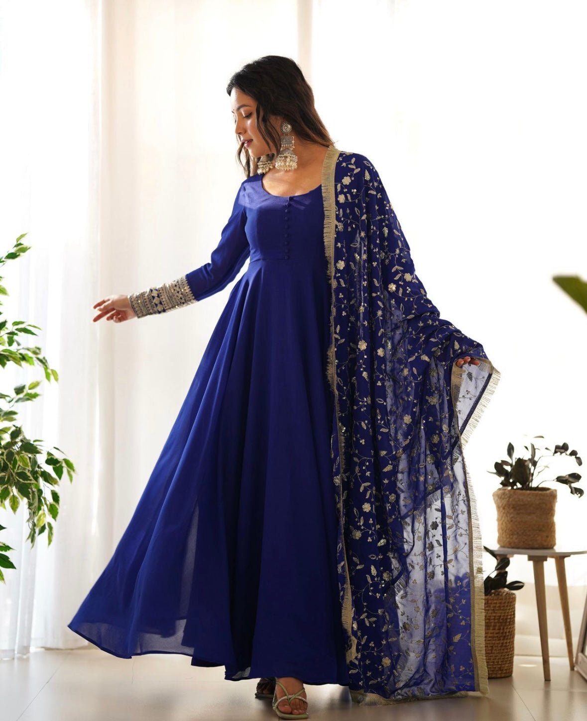 Blue Salwar