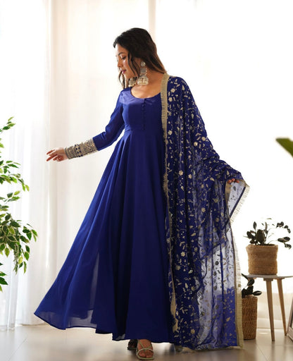 Blue Salwar