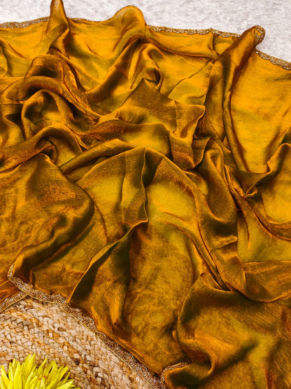 Banu Ready To Wear Saree Gold