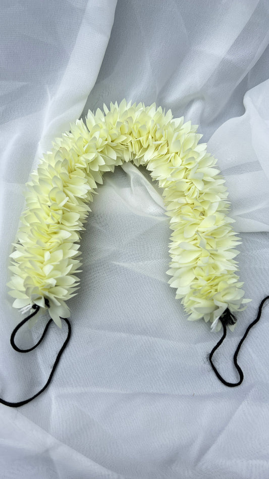 Creme Jasmin Hair Garland